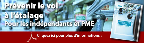 Pr&eacute;venir le vol &agrave; l'&eacute;talage - Pour les ind&eacute;pendants et PME